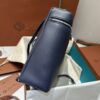 oro Piana Extra Pocket Backpack L23.5 bag blue Eucalyptus Silver ...