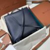 oro Piana Extra Pocket Backpack L23.5 bag blue Eucalyptus Silver ...