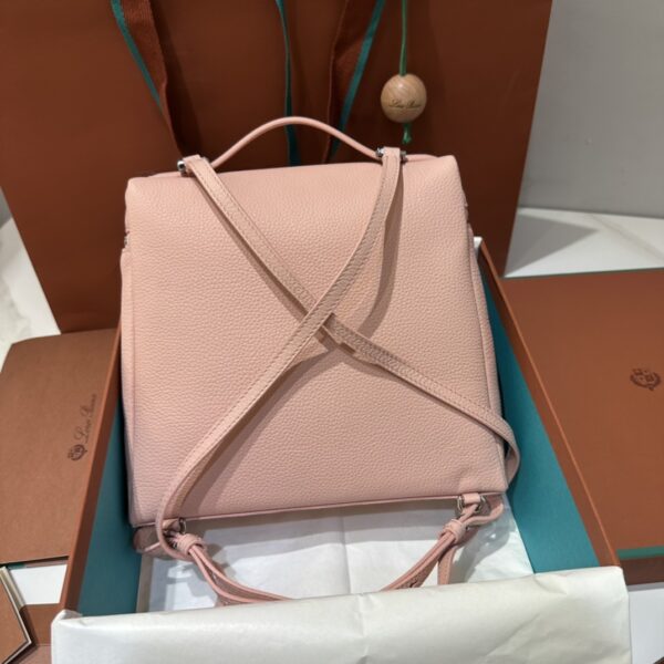 Loro Piana Extra Pocket backpack L23.5 in pink