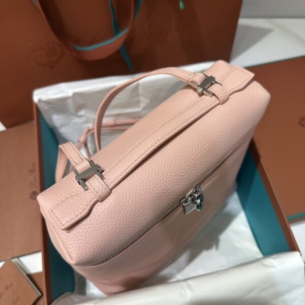 Loro Piana Extra Pocket backpack L23.5 in pink