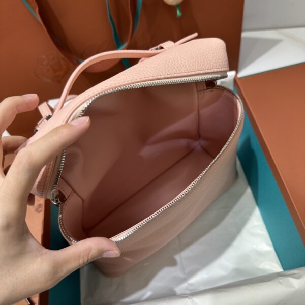 Loro Piana Extra Pocket backpack L23.5 in pink