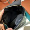 Loro Piana Extra Pocket backpack L23.5 Grained Calfskin Blue Navy/Sun