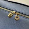Loro Piana Extra Pocket backpack L23.5 Grained Calfskin Blue Navy/Sun