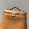 Fashionphile LORO PIANA Grained Calfskin L23.5 Extra Pocket Backpack Warm Tan 1440955