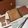 Fashionphile LORO PIANA Grained Calfskin L23.5 Extra Pocket Backpack Warm Tan 1440955