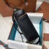 Buy Loro Piana Burgundy Extra Pocket bag black in Grained