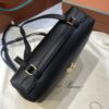 Buy Loro Piana Burgundy Extra Pocket bag black in Grained