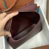 Loro Piana Burgundy Extra Pocket Backpack in Grained
