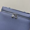 Loro Piana Grained Calfskin L23.5 Extra Pocket bag blue Backpack ...