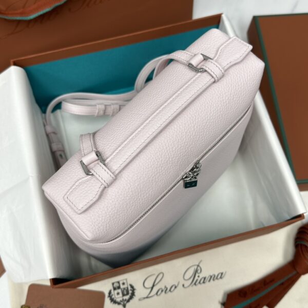 Loro Piana Grained Calfskin L23.5 Extra Pocket bagpink Backpack ...