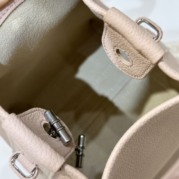 Loro Piana Micro Bale bag Grained Calfskin Candoglia Marble | Loro Piana