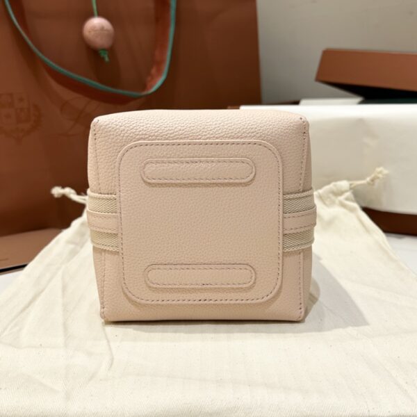 Loro Piana Micro Bale bag Grained Calfskin Candoglia Marble | Loro Piana