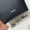 Loro Piana Micro Bale bag Grained Calfskin Dark Lichen black| Loro Piana