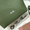 Loro Piana Micro Bale bag Grained Calfskin Dark Lichen Green | Loro Piana