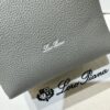 Loro Piana Micro Bale bag Grained Calfskin Yerba Mate | Loro Piana