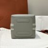 Loro Piana Micro Bale bag Grained Calfskin Yerba Mate | Loro Piana