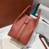 Loro Piana Small Bale bag Smooth Calfskin Deep Kummel | Loro Piana