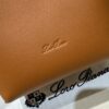 Loro Piana Bale Medium leather crossbody bag Loro Piana bag brown