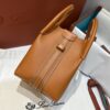 Loro Piana Bale Medium leather crossbody bag Loro Piana bag brown