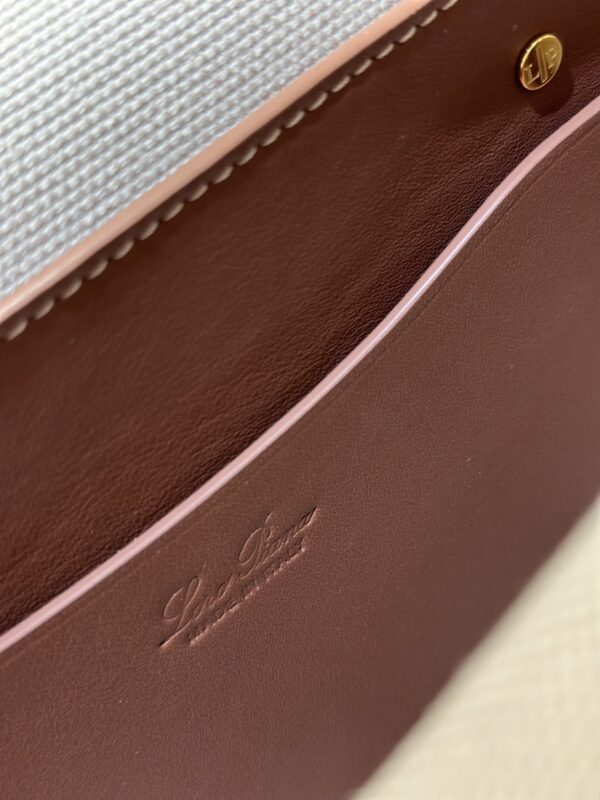 Loro Piana Loom bag L32 Cotton, Linen Natural/Caramel Sugar/Sun Gold