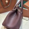 Loro Piana Loom bag L32 Smooth Calfskin dark red | Loro Piana CY