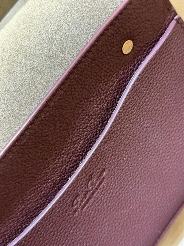 Loro Piana Loom bag L32 Smooth Calfskin dark red | Loro Piana CY