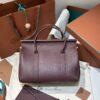 Loro Piana Loom bag L32 Smooth Calfskin dark red | Loro Piana CY