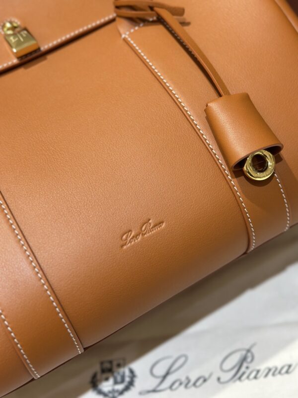 Loro Piana Loom bag L32 Smooth Calfskin Brown Loro Piana CY