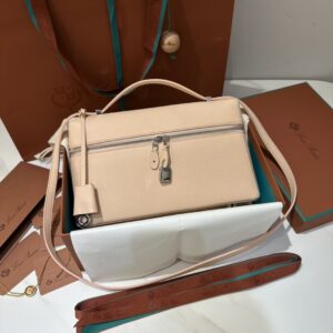 Extra bag L27 leather shoulder bag in pink