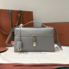 Extra bag L27 leather shoulder bag in dark gray