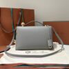 Extra bag L27 leather shoulder bag in dark gray