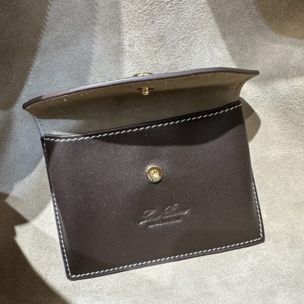 Extra bag L27 leather shoulder bag in brown -black