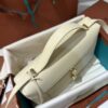 Extra bag L27 leather shoulder bag in beige