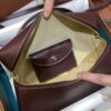 Extra L27 leather crossbody bag in red - Loro Piana |