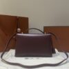 Extra L27 leather crossbody bag in red - Loro Piana |
