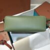 Extra L27 leather crossbody bag in green- Loro Piana |