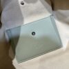 Extra L27 leather crossbody bag in green - Loro Piana |