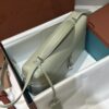 Extra L27 leather crossbody bag in green - Loro Piana |