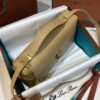 Extra L27 leather crossbody bag in brown - Loro Piana |