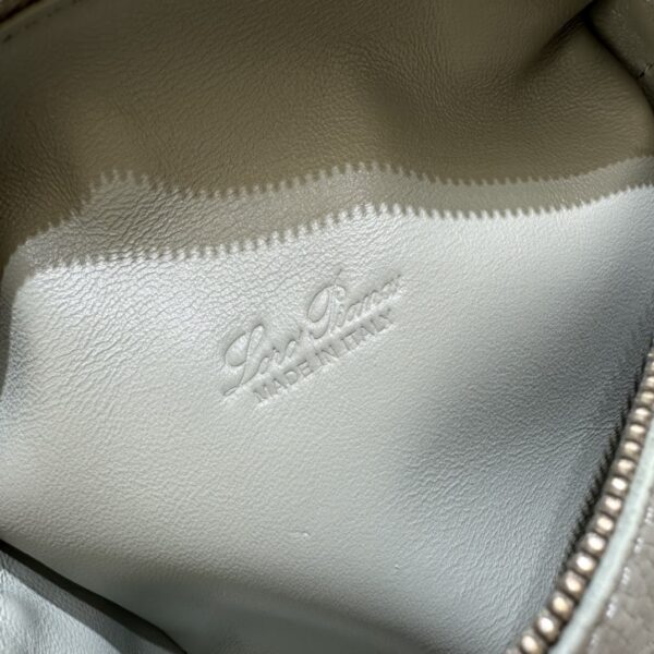 Extra pocket leather mini bag Loro Piana Blue in Leather -