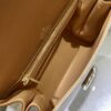 Delvaux Natural/Tan Calf Trim Canvas Brillant PM Bag ○