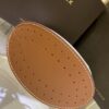DELVAUX Linen Canvas Supple Calfskin Mini Pin Daily Surpiqu