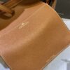 DELVAUX Linen Canvas Supple Calfskin Mini Pin Daily Surpiqu
