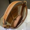 DELVAUX Linen Canvas Supple Calfskin Mini Pin Daily Surpiqu