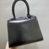 Brillant leather tote Delvaux Black in Leather