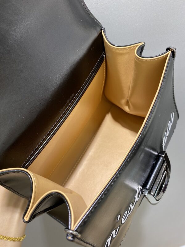 Brillant leather tote Delvaux Black in Leather
