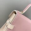 DELVAUX Calfskin MM Tempete Satchel PINK