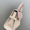 DELVAUX Calfskin MM Tempete Satchel PINK