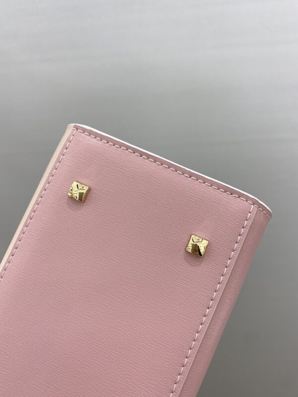 DELVAUX Calfskin MM Tempete Satchel PINK