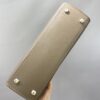 DELVAUX Calfskin MM Tempete Satchel BROWN GRAY